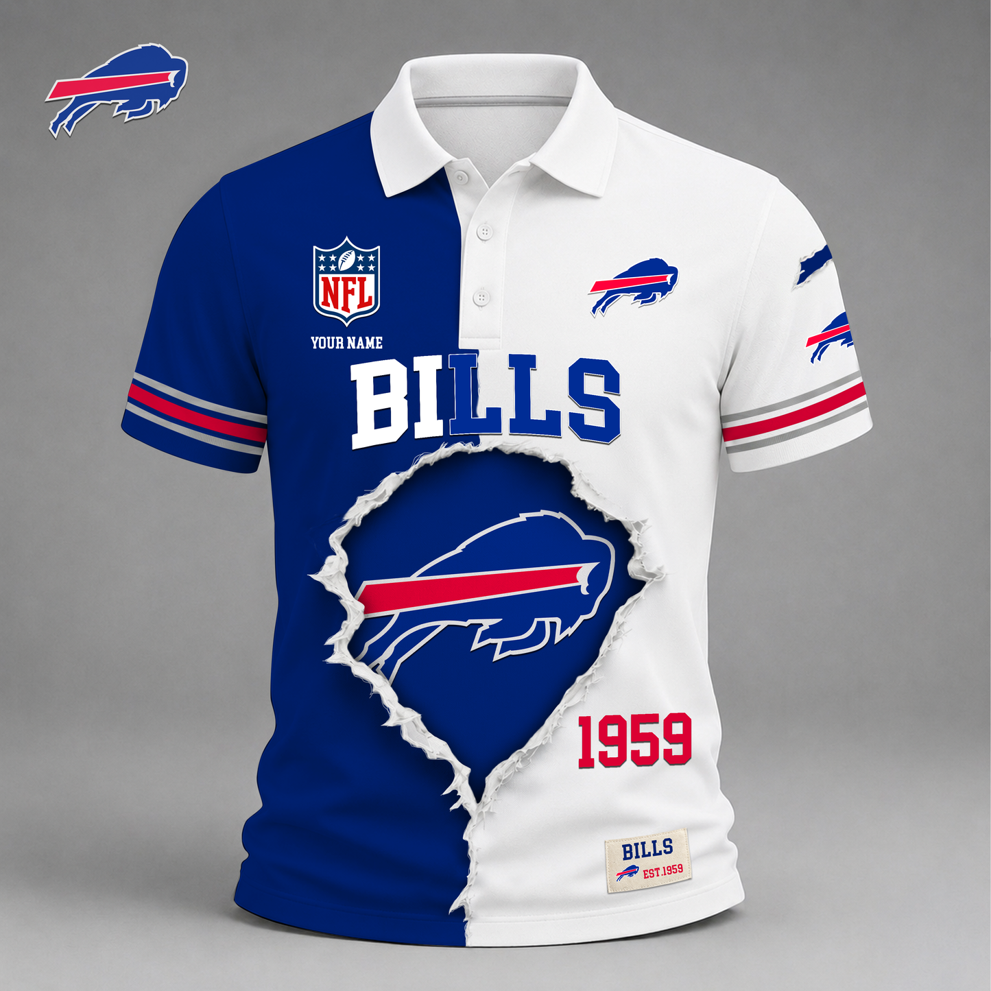 Premium NFL X BB Game Day Streetwear V-neck  Shirt NDT VHM 040626