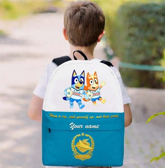 PREMIUM NRL X CSS Schoolbag  Bluey & Bingo  Personalized Gifts For Son Limited Edition NDT VHM 030326