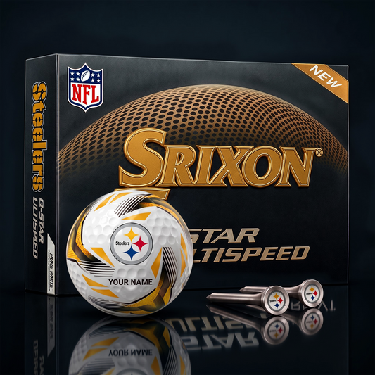 PS_NFL Football Fan Signature Golf Ball Set  Personalized Edition