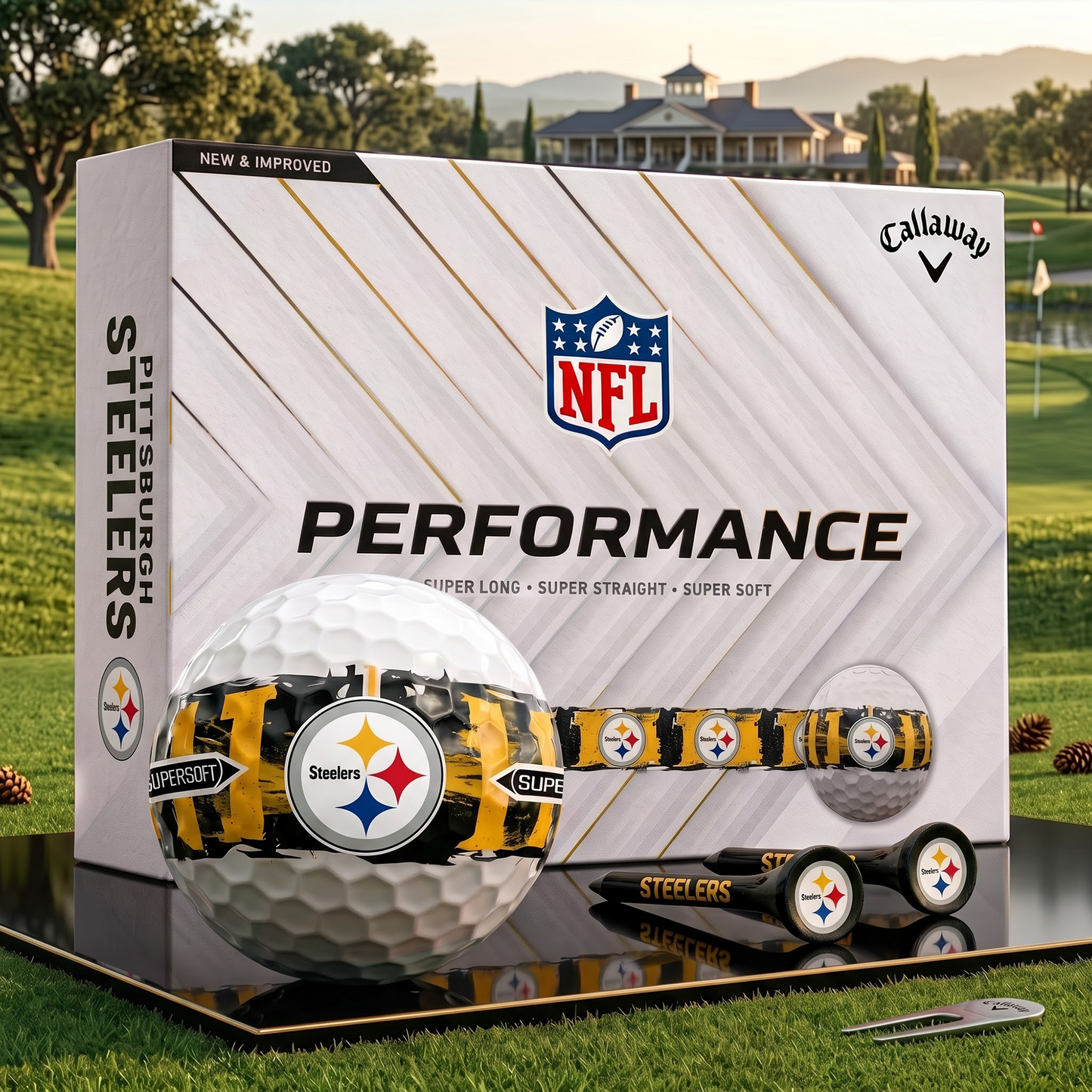 PS_NFL Premium Golf Ball Limited Edition Set