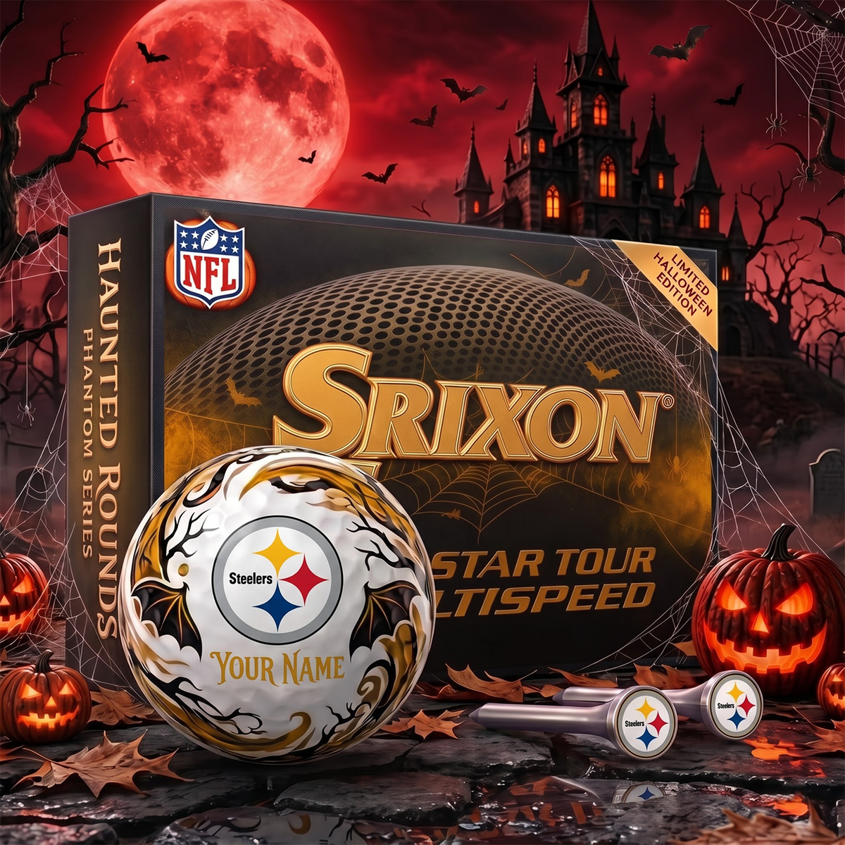 PS_Premium NFL Halloween Golf Ball Limited Edition