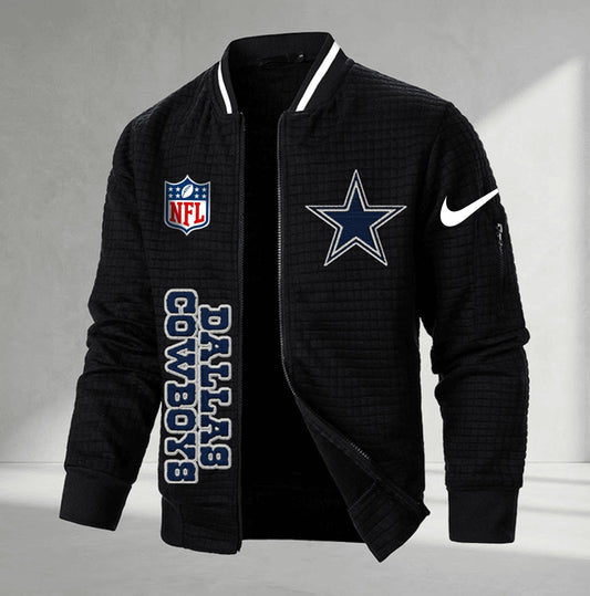 Premium NFL x DC  Men‹¨«???s Waffle Plaid Cardigan NDT VHM 160126