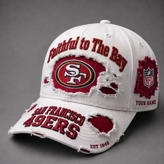 SF X NFL PREMIUM PERSONALIZED CAP FOR GAME DAY