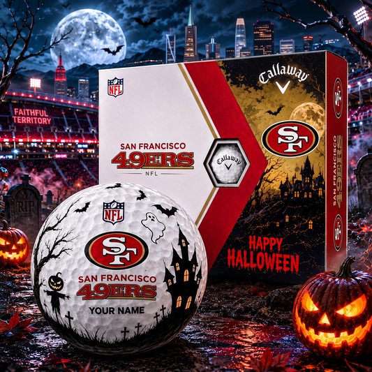 SF X Premium NFL Halloween Golf Ball Limited Edition V2 1208
