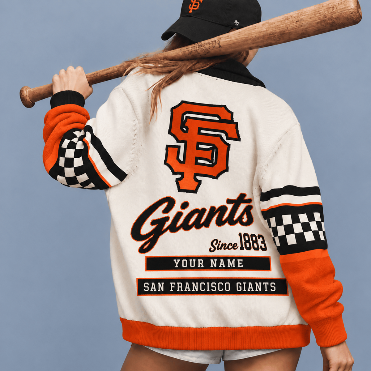 SFG X MLB Premium Cardigan Jaket Personalized Gift For Fan Baseball Men Women - Limited Edition