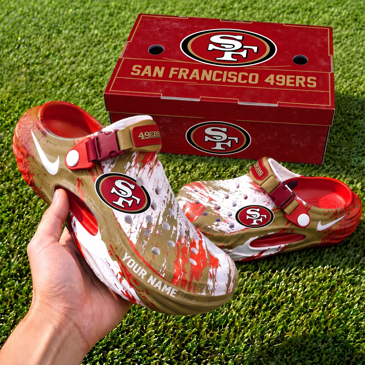 SF_NFL Summer Slippers for Men