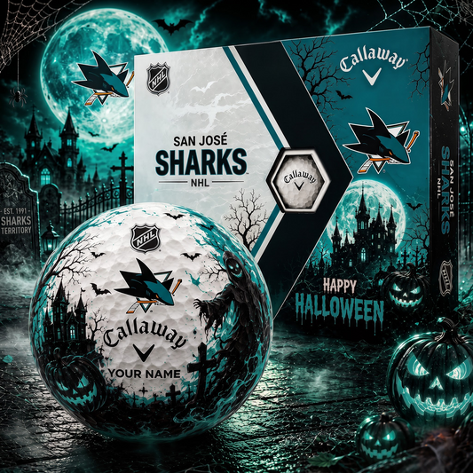 SJS X Premium NHL Halloween Golf Ball Limited Edition V3
