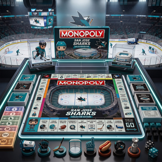 SJS_PREMIUM MONOPOLY NHL COLLECTOR’S EDITION BOARD GAME