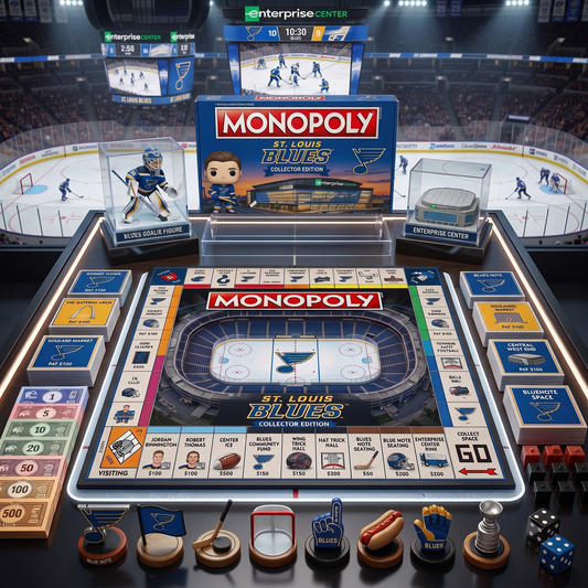 SLB_PREMIUM MONOPOLY NHL COLLECTOR’S EDITION BOARD GAME