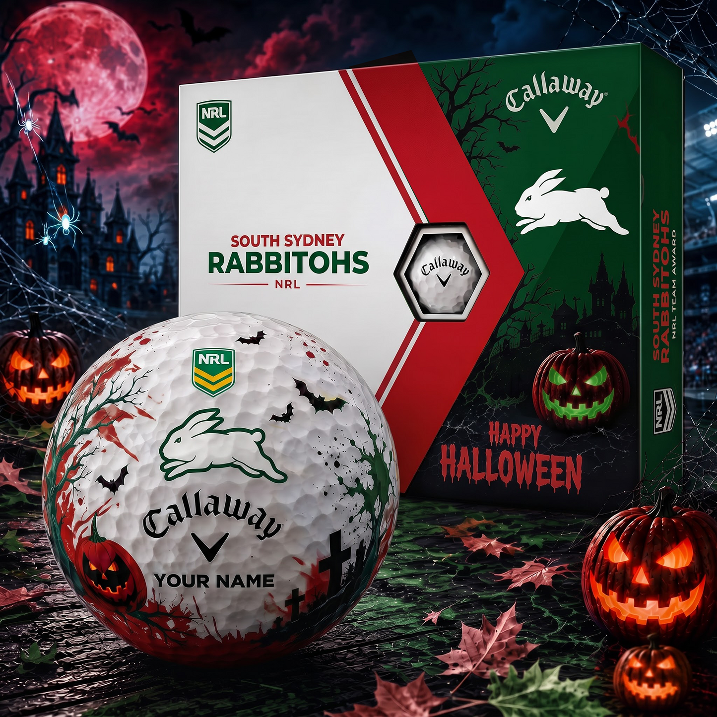 SSR_Premium NRL Halloween Golf Ball Limited Edition