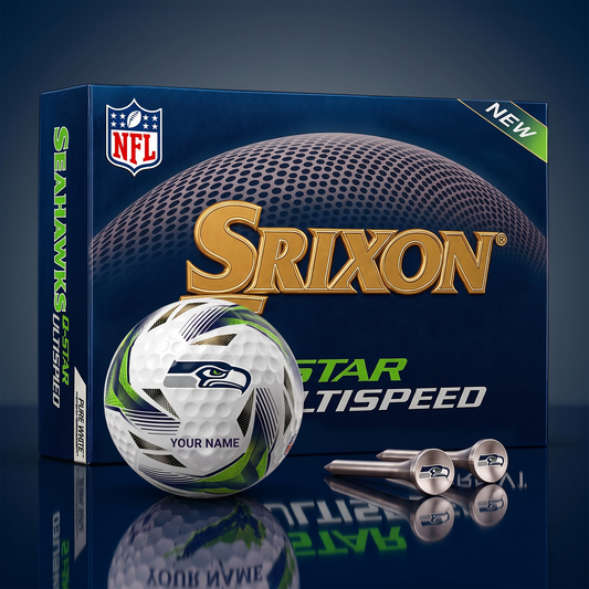 SS_NFL Football Fan Signature Golf Ball Set  Personalized Edition