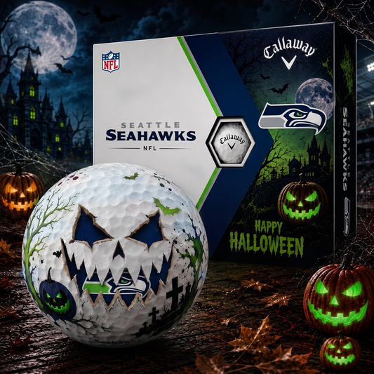 SS_NFL Monster Skull Halloween Golf Balls Gift Box 1808