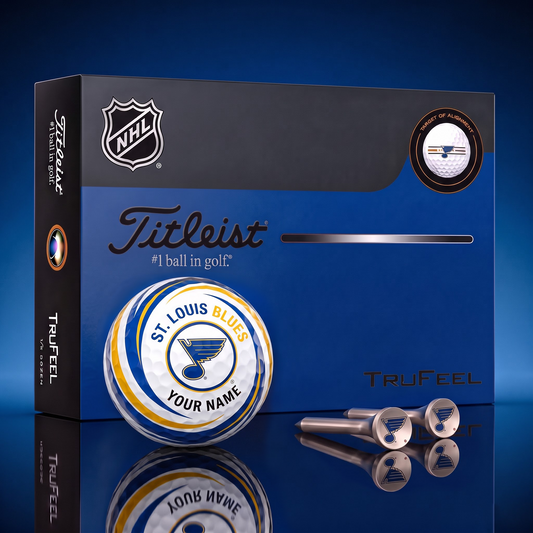 STL X SIGNATURE NHL DELUXE PERSONALIZED GOLF BALL SET – PREMIUM EDITION