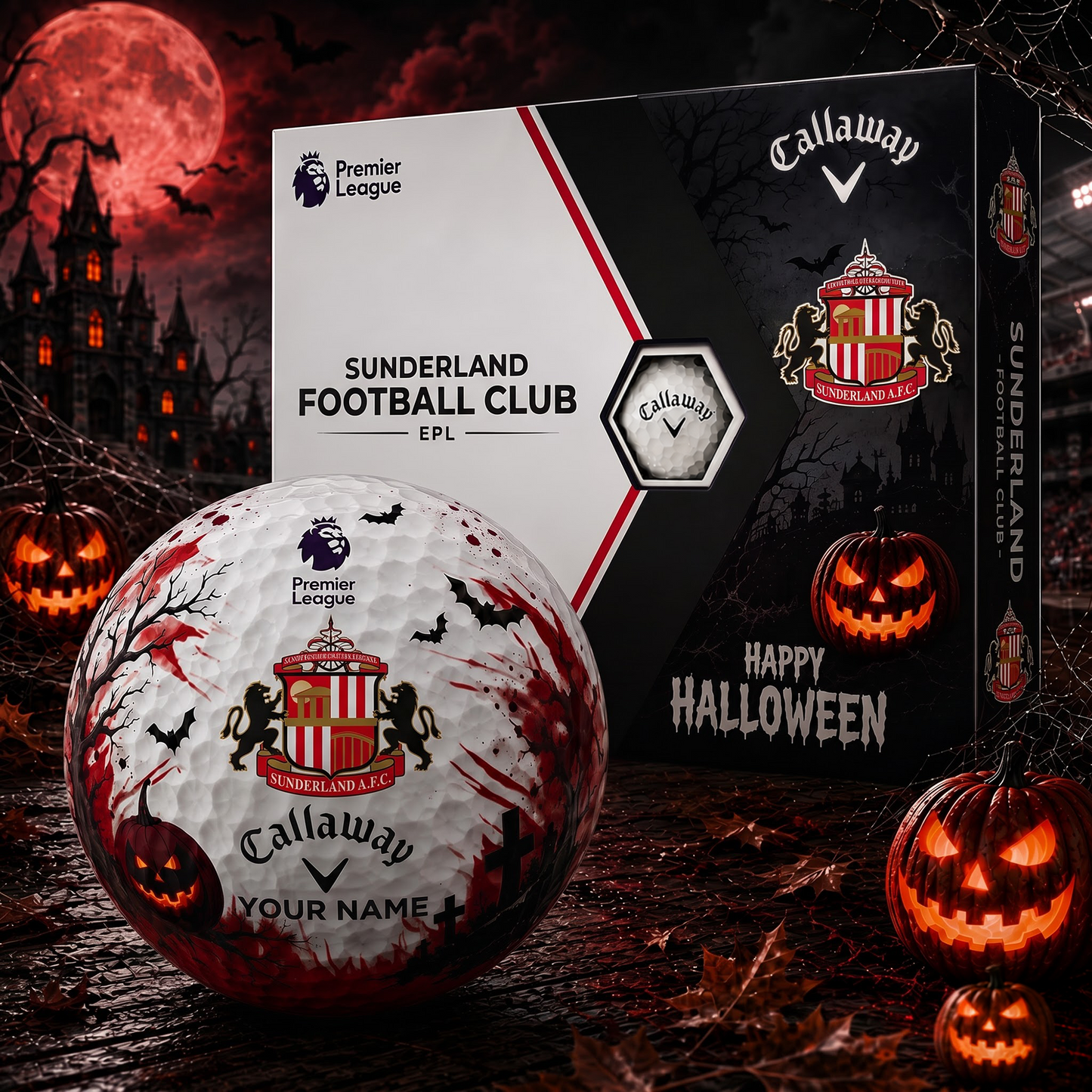 SUN X Premium EPL Halloween Golf Ball Limited Edition