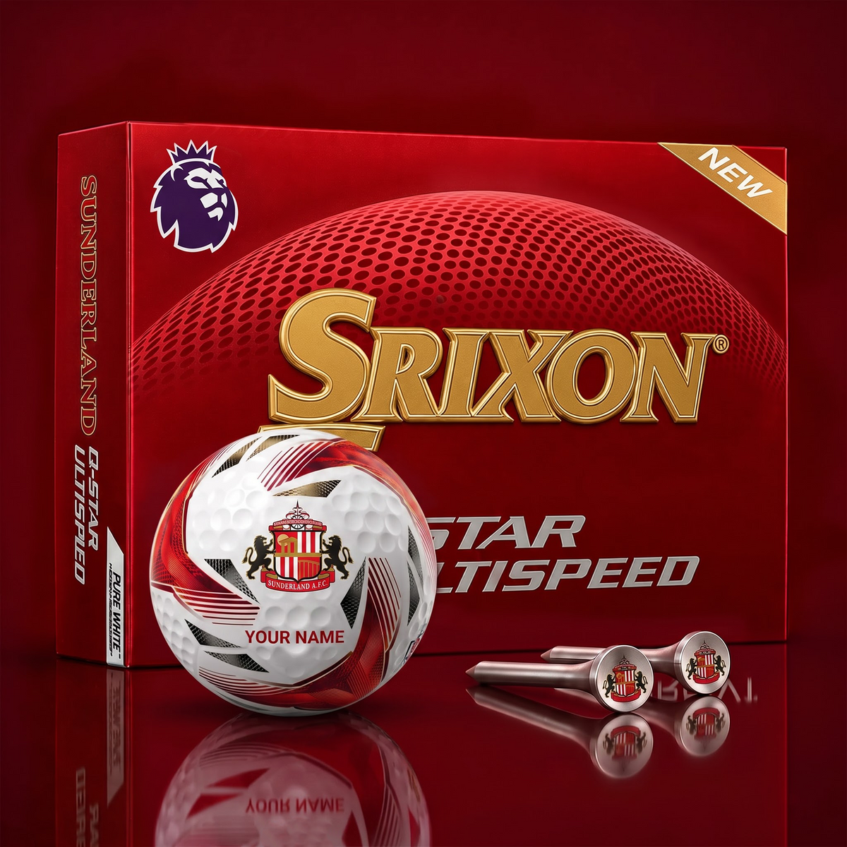 SUN_EPL Football Fan Signature Golf Ball Set Personalized Edition