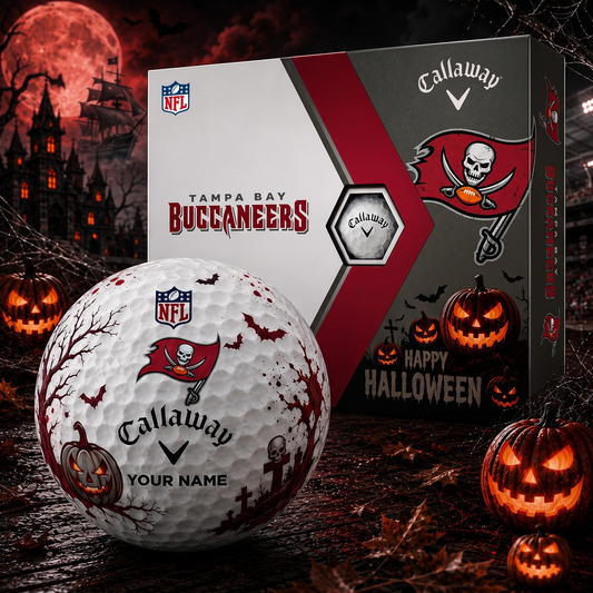 TB X Premium NFL Halloween Golf Ball Limited Edition