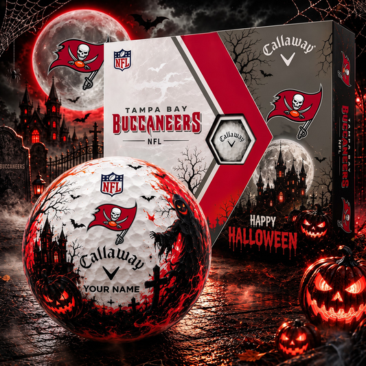 TB X Premium NFL Halloween Golf Ball Limited Edition V3