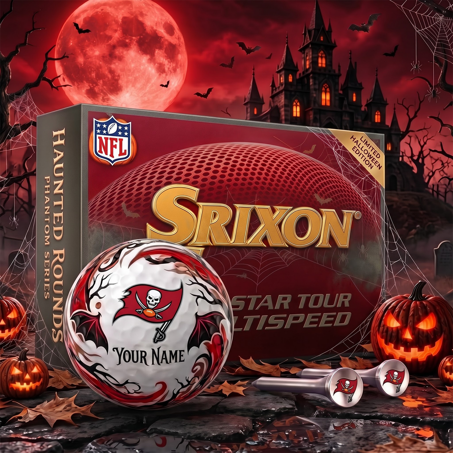 TBB_Premium NFL Halloween Golf Ball Limited Edition