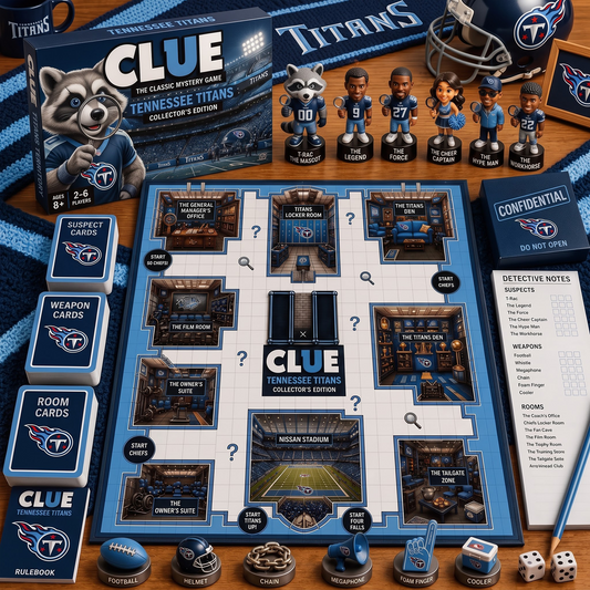 TEN X PREMIUM NFL FOOTBALL CLUE – Ultimate Fan Mystery Game Set