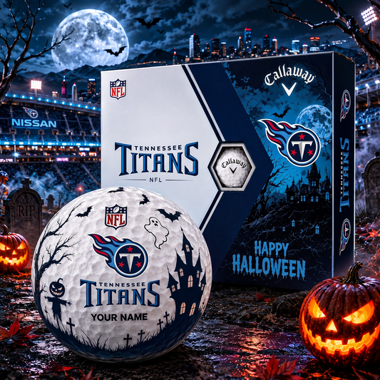TEN X Premium NFL Halloween Golf Ball Limited Edition V2 1208