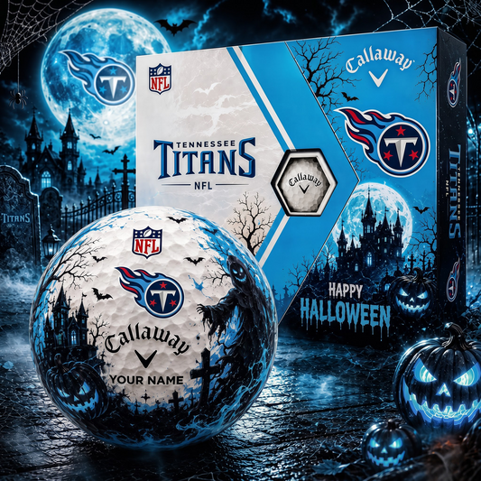 TEN X Premium NFL Halloween Golf Ball Limited Edition V3