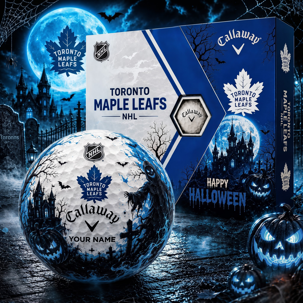 TOR X Premium NHL Halloween Golf Ball Limited Edition V3