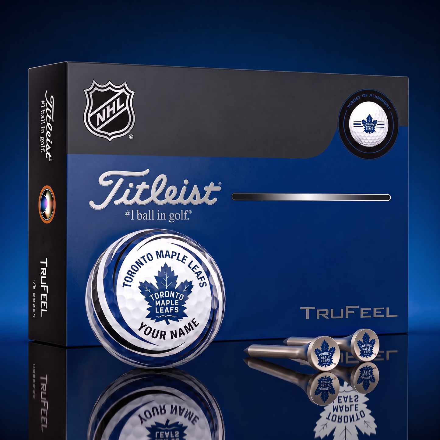 TOR X SIGNATURE NHL DELUXE PERSONALIZED GOLF BALL SET – PREMIUM EDITION