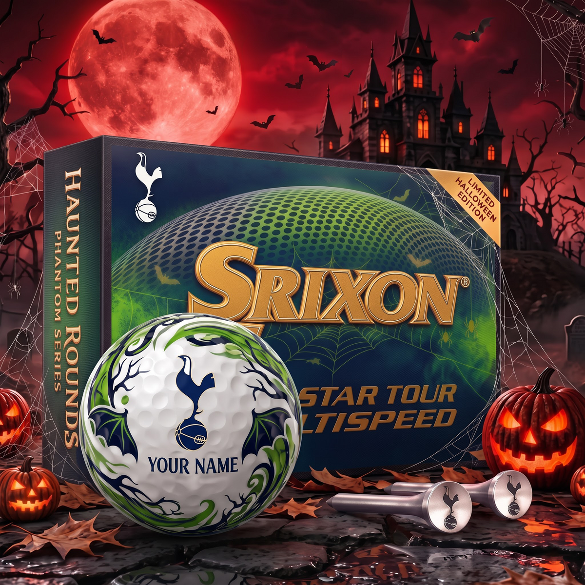 TOT X Premium EFL Halloween Golf Ball Limited Edition