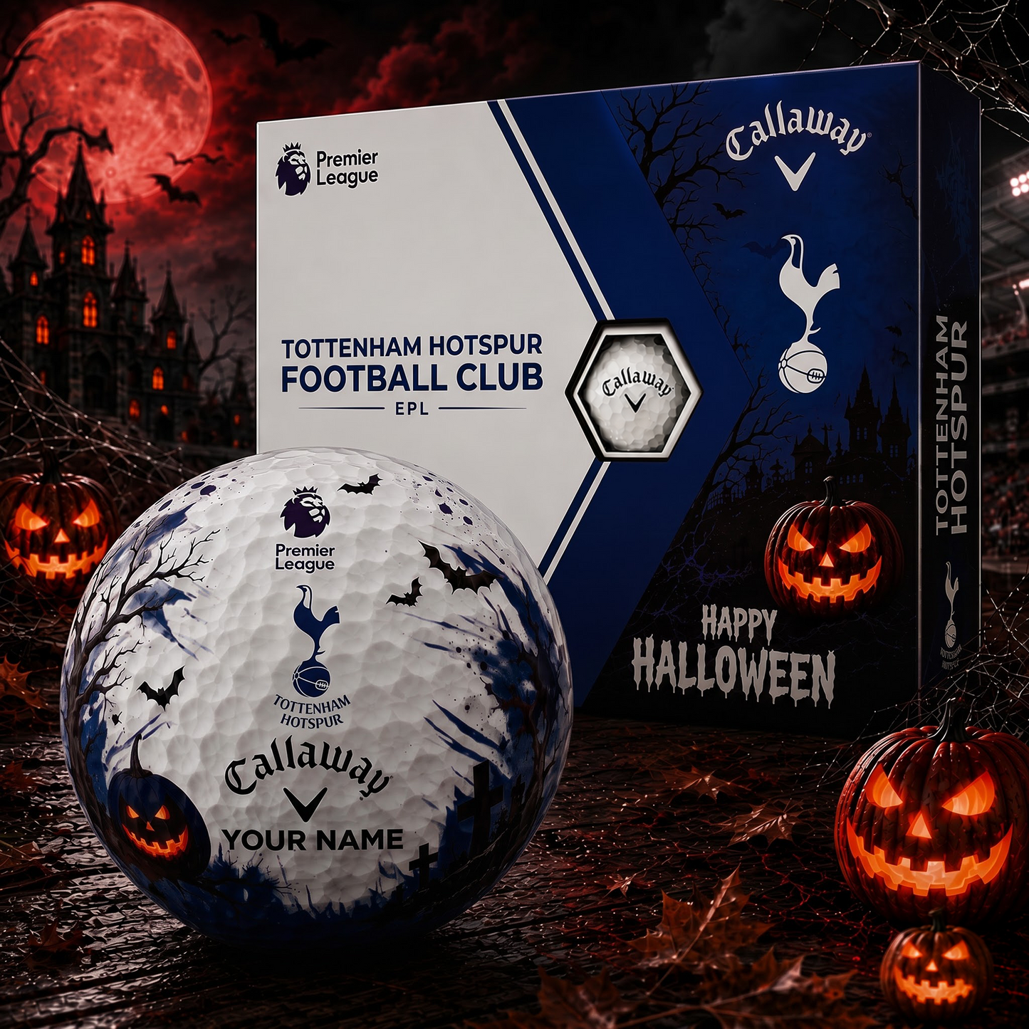 TOT X Premium EPL Halloween Golf Ball Limited Edition