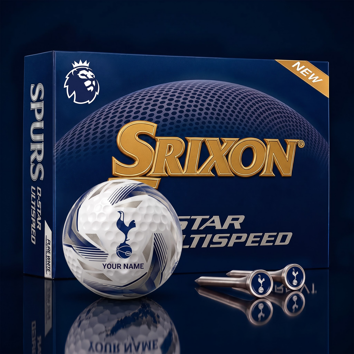 TOT_EPL Football Fan Signature Golf Ball Set Personalized Edition