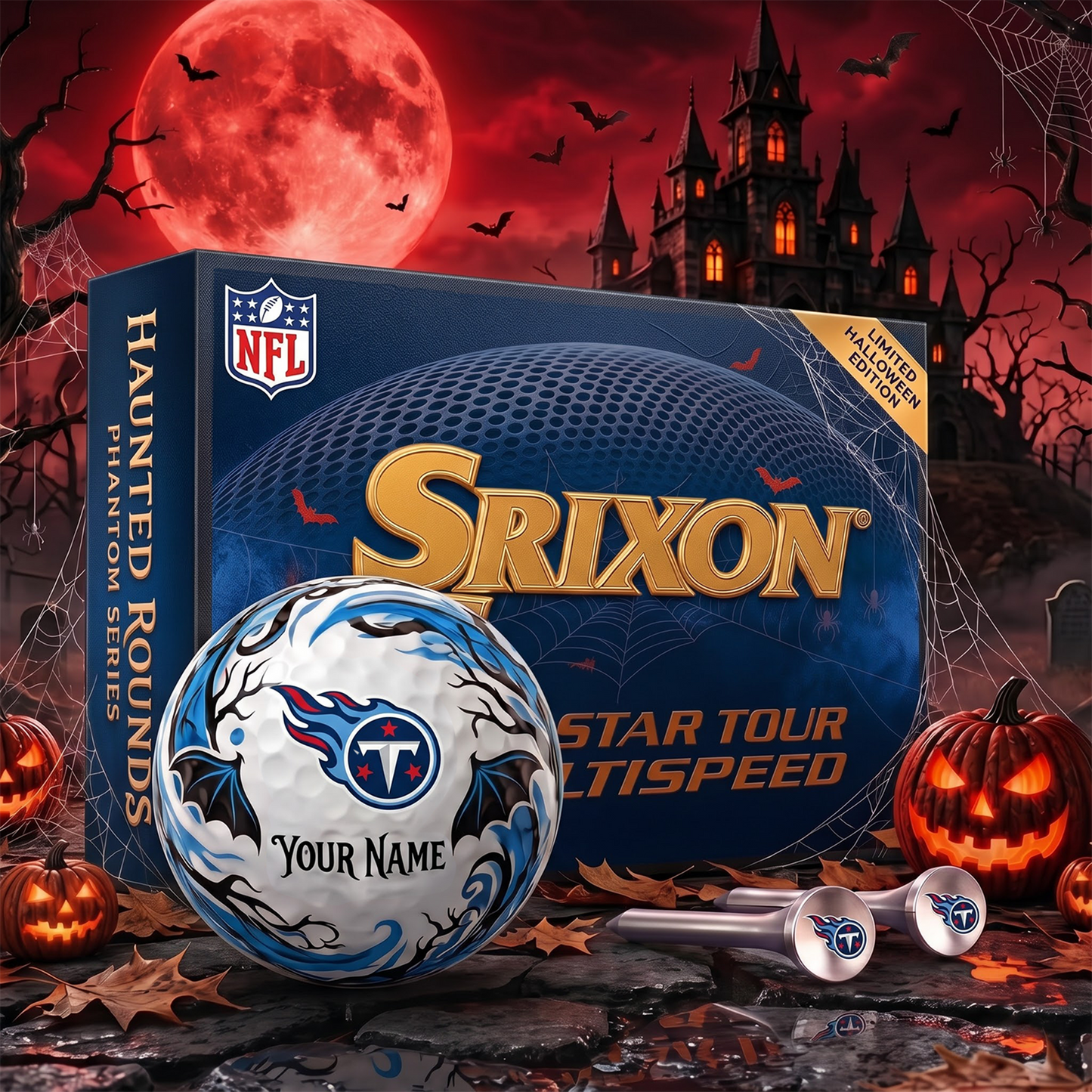 TT_Premium NFL Halloween Golf Ball Limited Edition