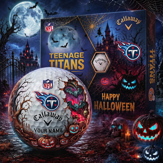 TT_Premium NFL Halloween Golf Ball Limited Edition V4