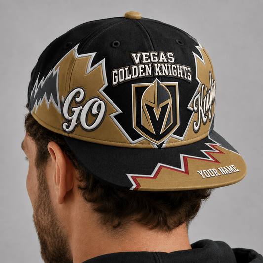 VGK X NHL Premium Snapback CapPersonalized Gift For Fan Hockey Men Women