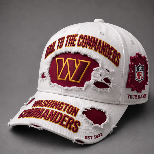 WAS X NFL PREMIUM PERSONALIZED CAP FOR GAME DAY