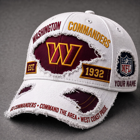 WAS X Premium NFL Classic Distressed Snapback Cap