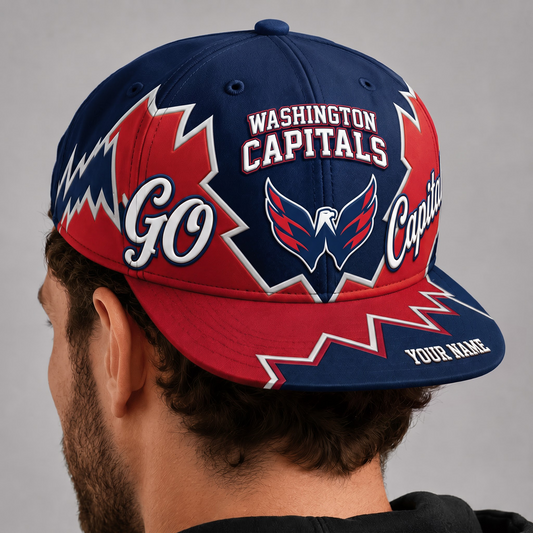 WSH X NHL Premium Snapback CapPersonalized Gift For Fan Hockey Men Women