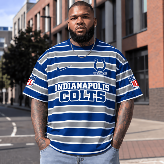 Indianapolis Colts NFL T-Shirt Custom Name For Fan