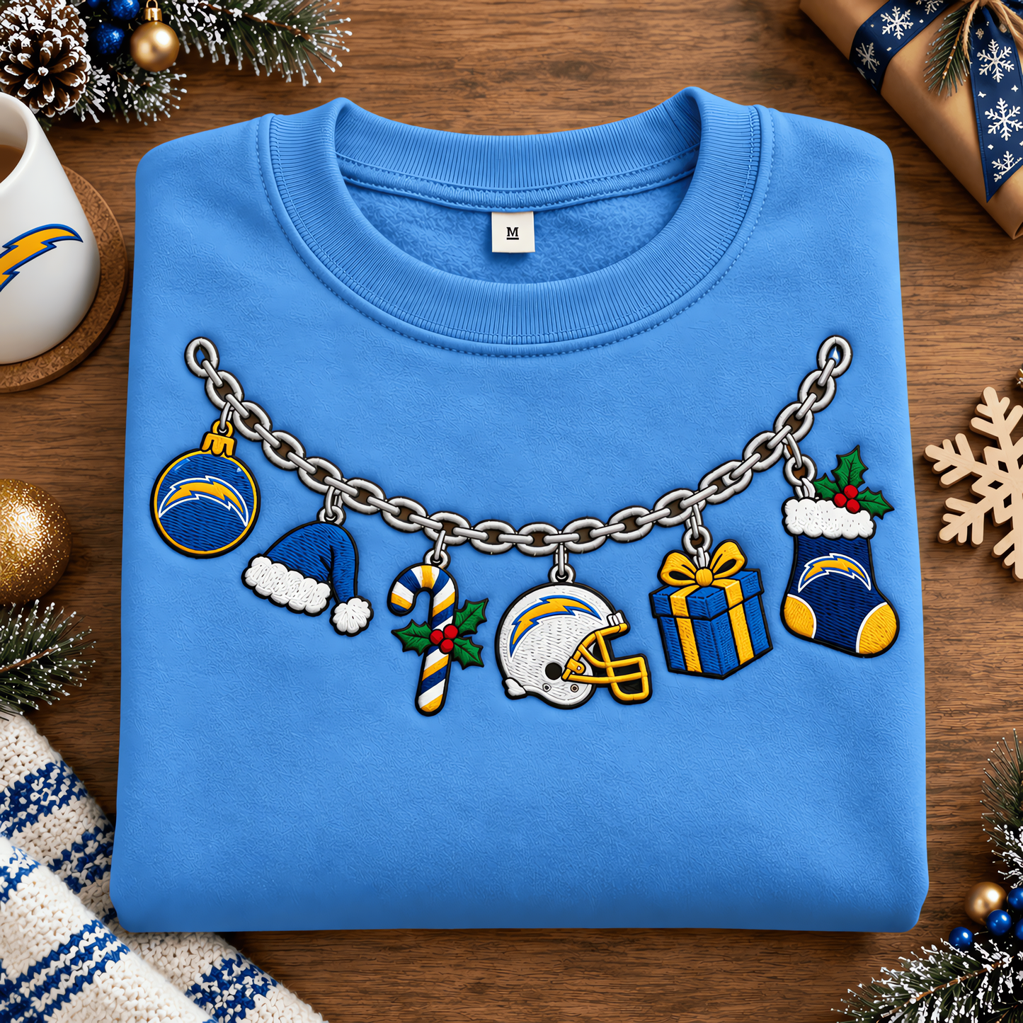 Los Angeles Chargers NFL New Style Christmas Sweatshirt Gift For Fan Love