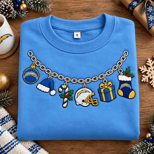 Los Angeles Chargers NFL New Style Christmas Sweatshirt Gift For Fan Love