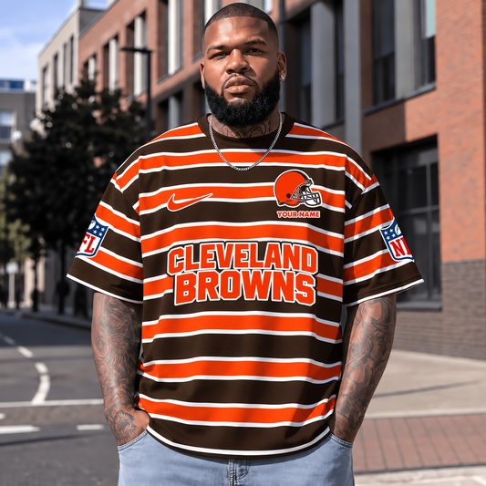 Cleveland Browns NFL T-Shirt Custom Name For Fan