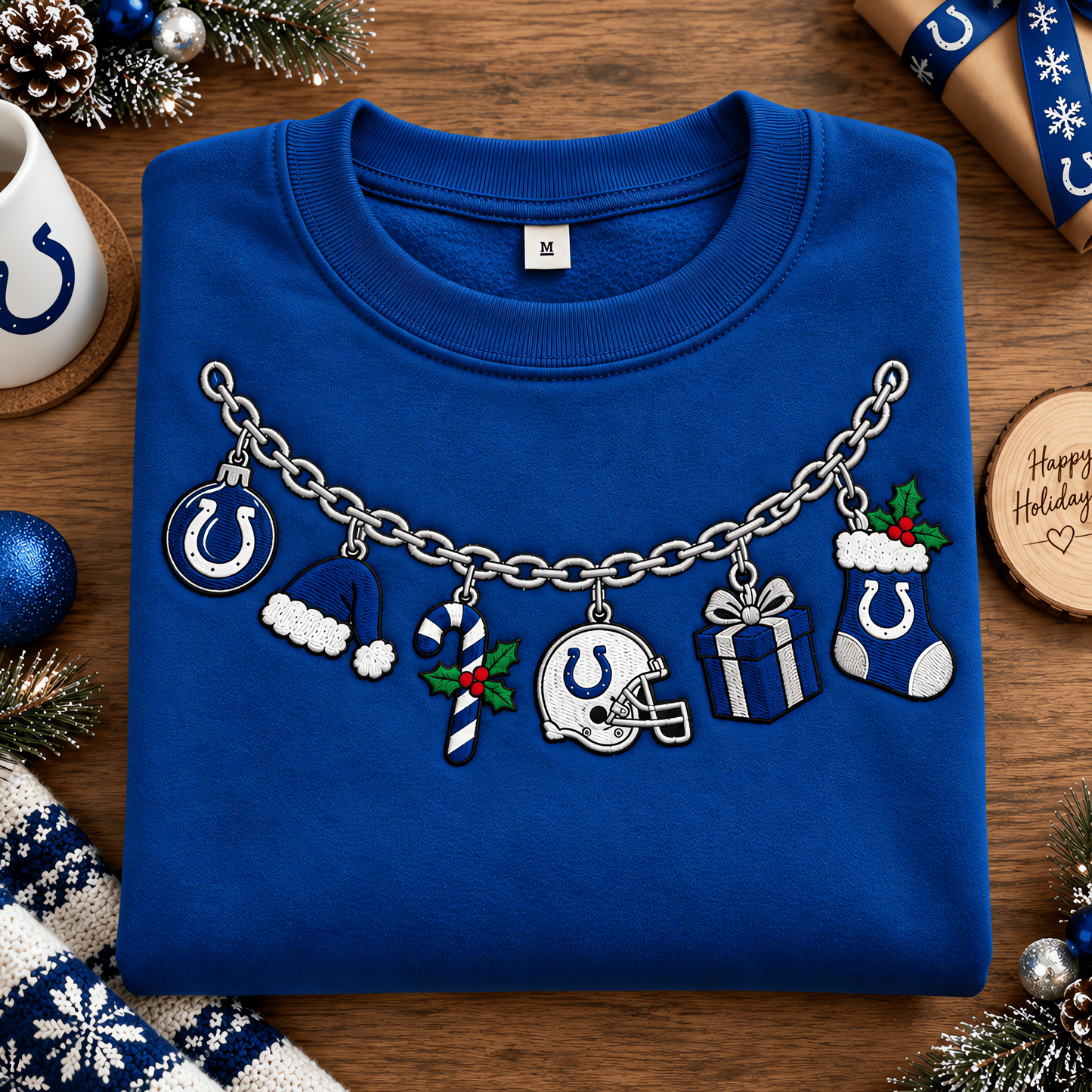 Indianapolis Colts NFL New Style Christmas Sweatshirt Gift For Fan Love