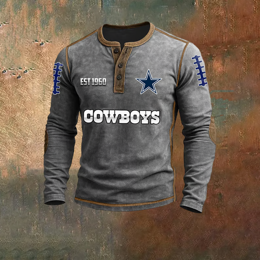 PREMIUM NFL X DAL LONG SLEEVE SHIRT NDT TDT
